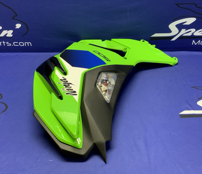 Kawasaki Left Fairing With Turn Signal Ninja 500 2024-2026 OEM 55063-5265-777