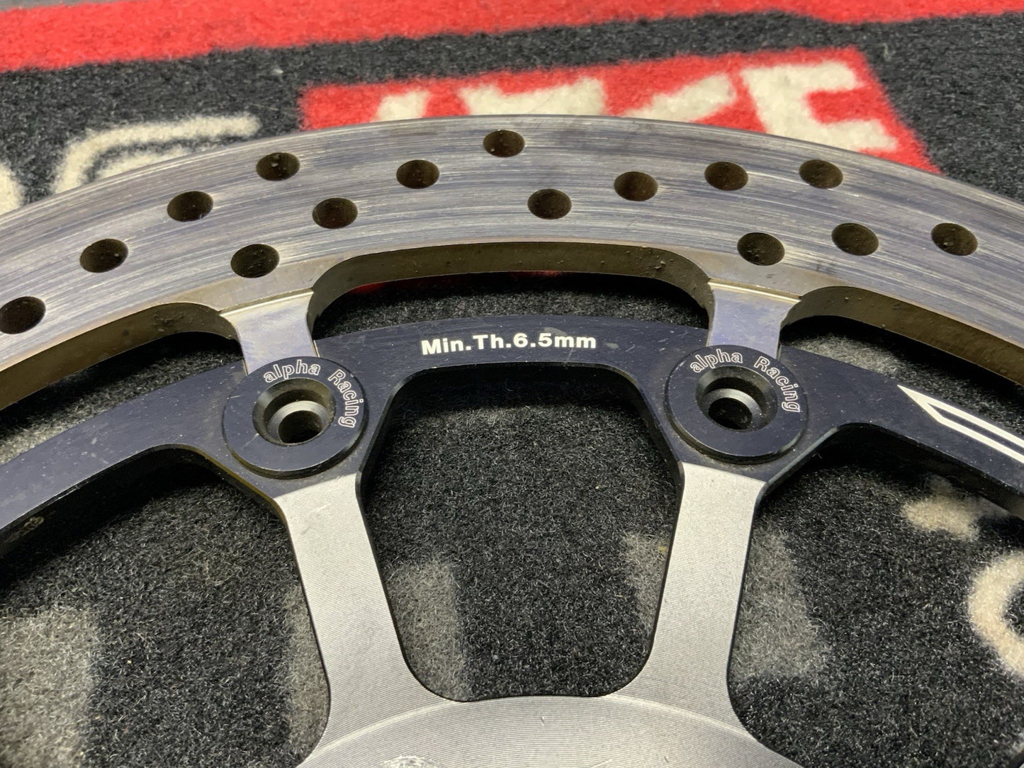 Alpha Racing 320x7mm EVO Brake Rotor Set BMW M1000RR 2021-2025 3411B303C02