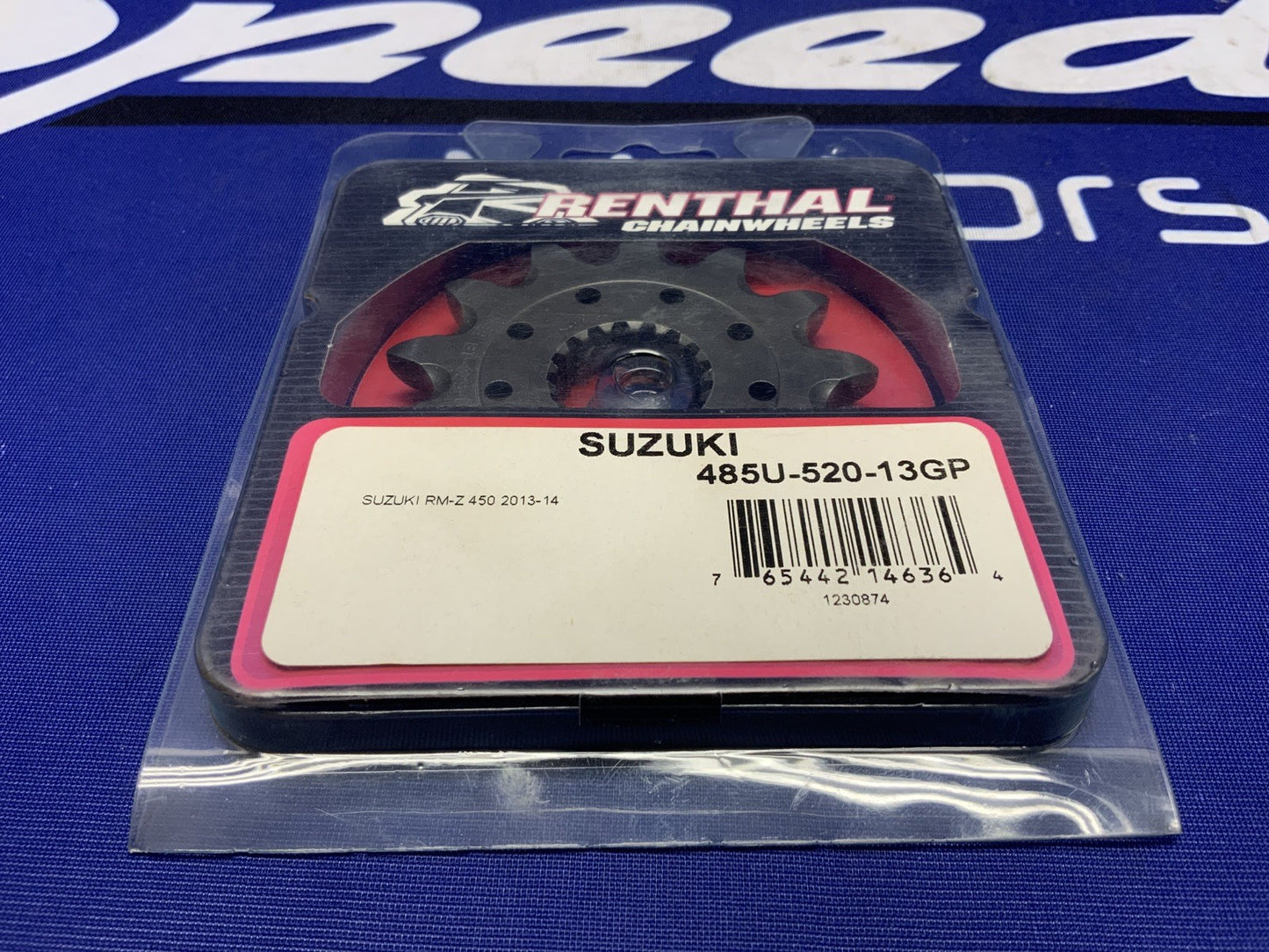 Renthal Front Sprocket Suzuki RM-Z450 2013-2014 485U-520-13GP