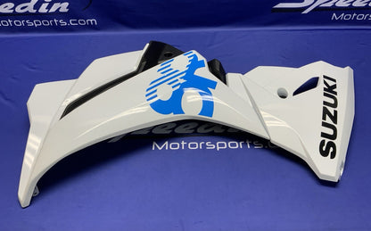 Suzuki Left Complete Fairing (White) GSX-8R 2023-2026 OEM 94480-25L10-QU2