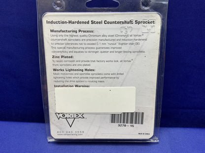 Vortex Racing Front Sprocket (Several Models) 520 15 Tooth 3270-15