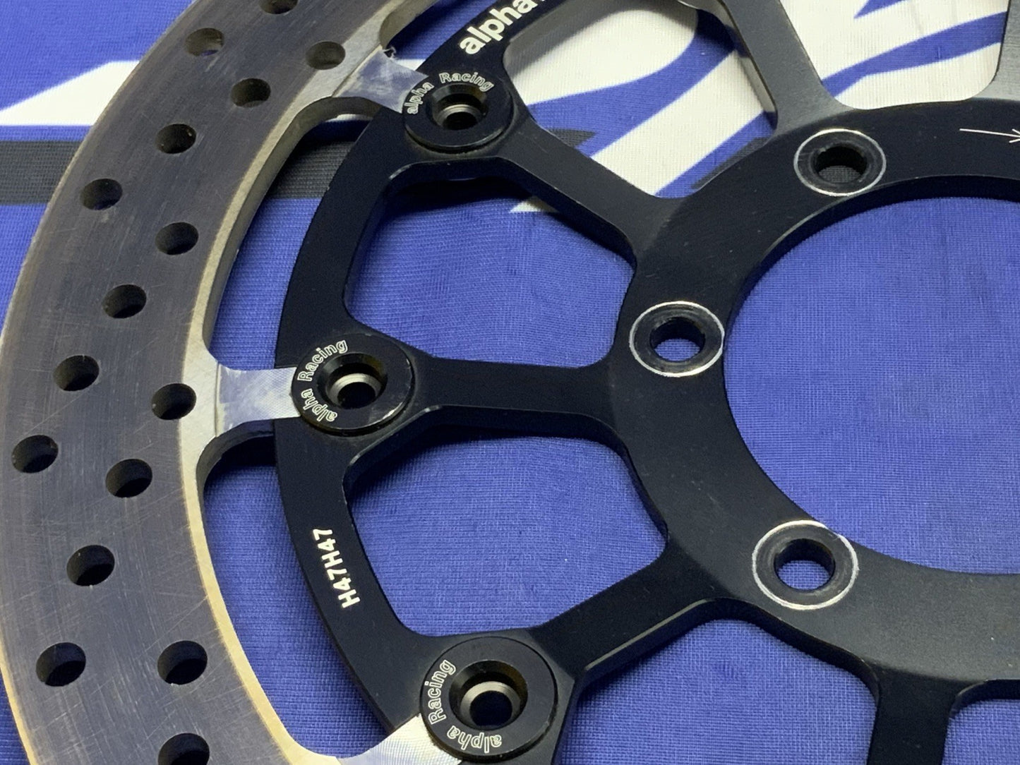 Alpha Racing Front Brake Rotor Set S1000RR 2019-2026 3411B202B02/3411B202B01