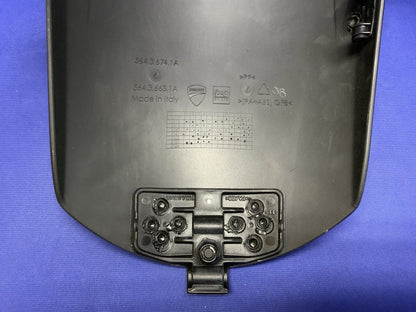 Ducati Front Fender (Thrilling Black) Panigale V2 2020-2025 OEM 56416632AK-2