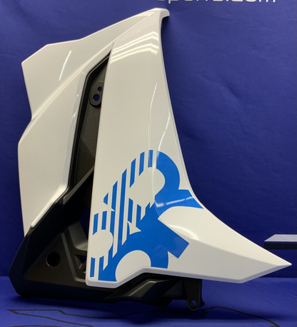 Suzuki Right Upper Fairing (Pearl Tech White) GSX-8R 2026 OEM 94470-25L10-QU2
