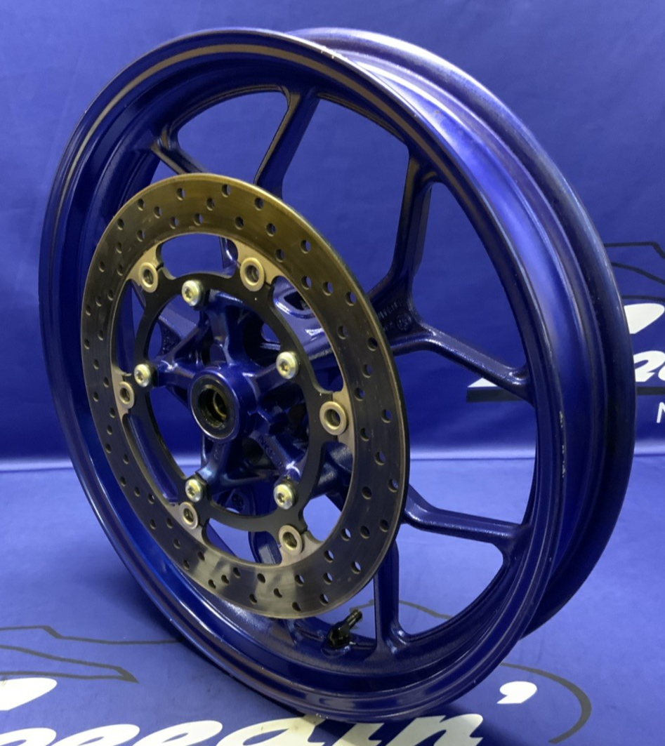 Yamaha Front Wheel Assembly (Blue) YZF-R3 2021-2026 OEM BS7-F5168-10-P0