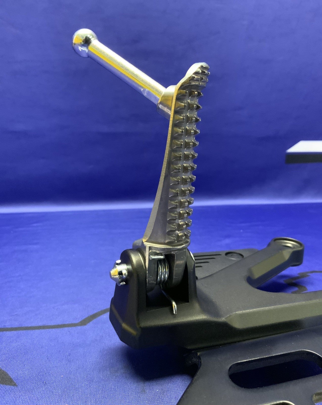 Yamaha Left Rearset (Black) YZF-R6 2012-2024 OEM 2C0-27442-10-00-2