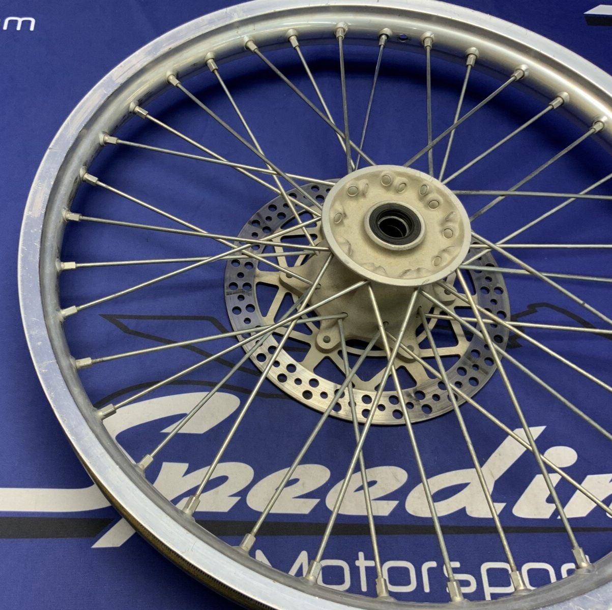 Yamaha Front Wheel Assembly YZ125-250 1990-1998 OEM 4SS-25111-01-00
