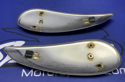 Ducati Tank Cover Set Chrome Scrambler 2017-2021 OEM 97380251A