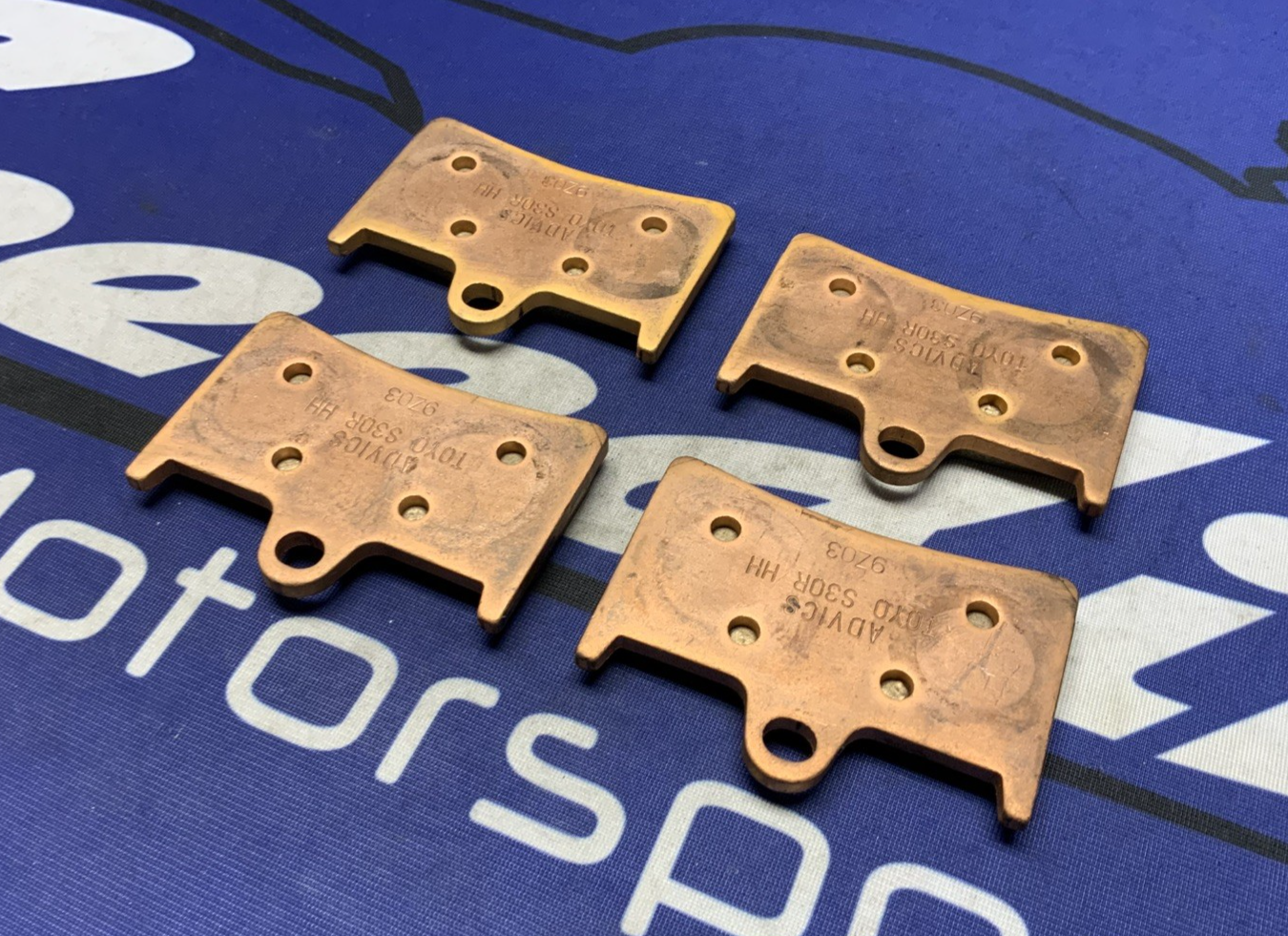 Yamaha Front Brake Pad Set YZF-R6 2006-2020, MT-10 18-25 OEM 2C0-25805-00-00-1