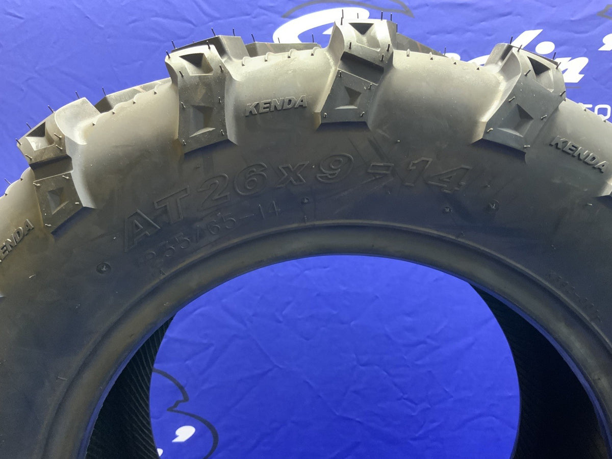 Kenda K592 Bear Claw ATV/UTV 26X9-14 Tire Yamaha Grizzly 2016-2026