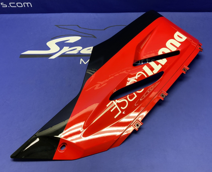 Ducati Left Lower Fairing (Anniversary Red) Panigale V2 2022-2025 OEM 48013761AD