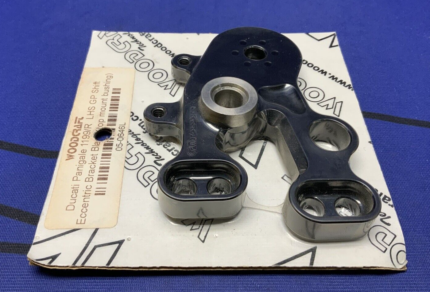 Woodcraft Left Shift Eccentric Bracket 1199 Panigale/S 2012-2014 05-0646L