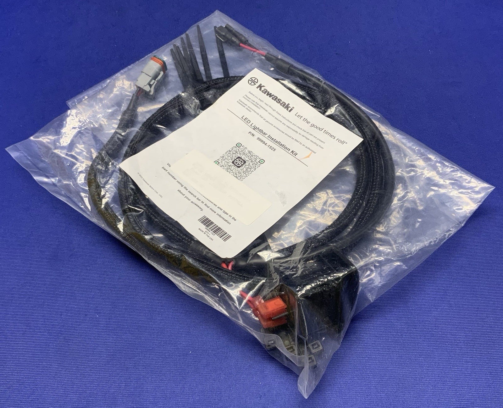Kawasaki LED Light Bar Harness Kit Teryx 2021-2024 OEM 99994-1525