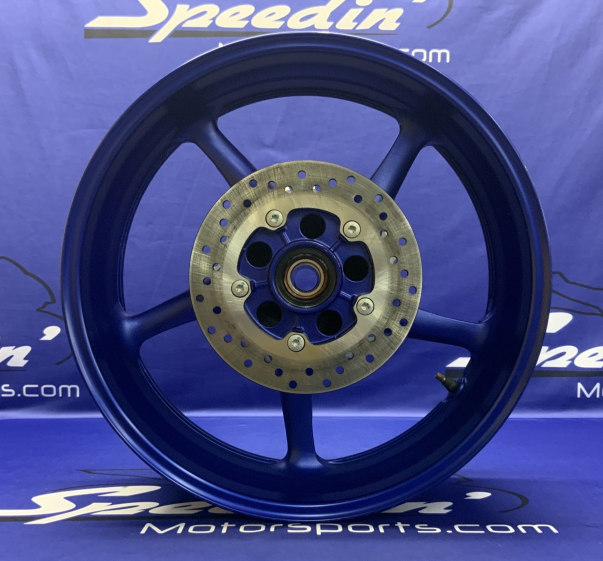 Yamaha Rear Wheel Assembly (Blue) YZF-R6 2008-2016 OEM 5SL-25338-00-P3