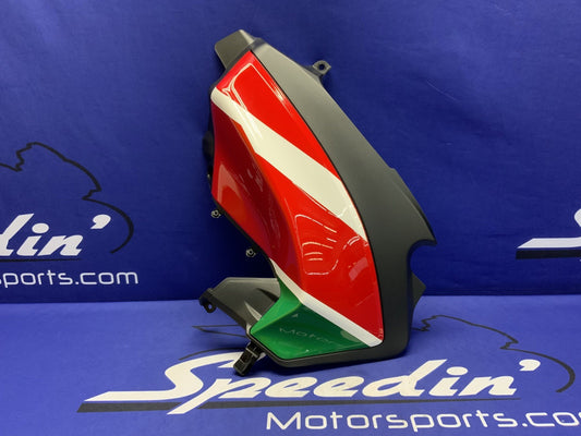Ducati Left Tank Fairing Troy Bayliss Ed. Panigale V2 2022-2025 OEM 4801B041AB