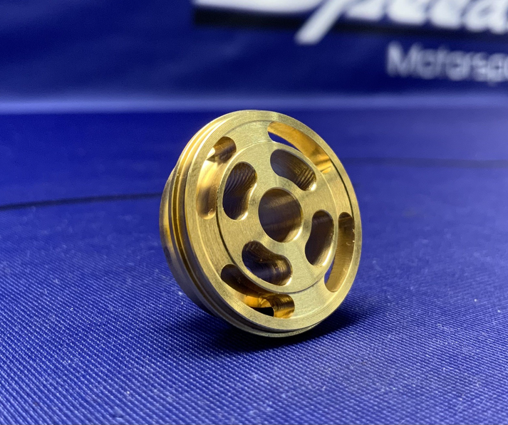Ohlins Valve Adjuster 4P Cup Brass 21044-60 – Speedin' Motorsports