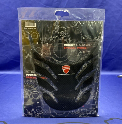 Ducati Performance Carbon Tank Guard Multistrada 1200 2010-2013 OEM 969A01710B