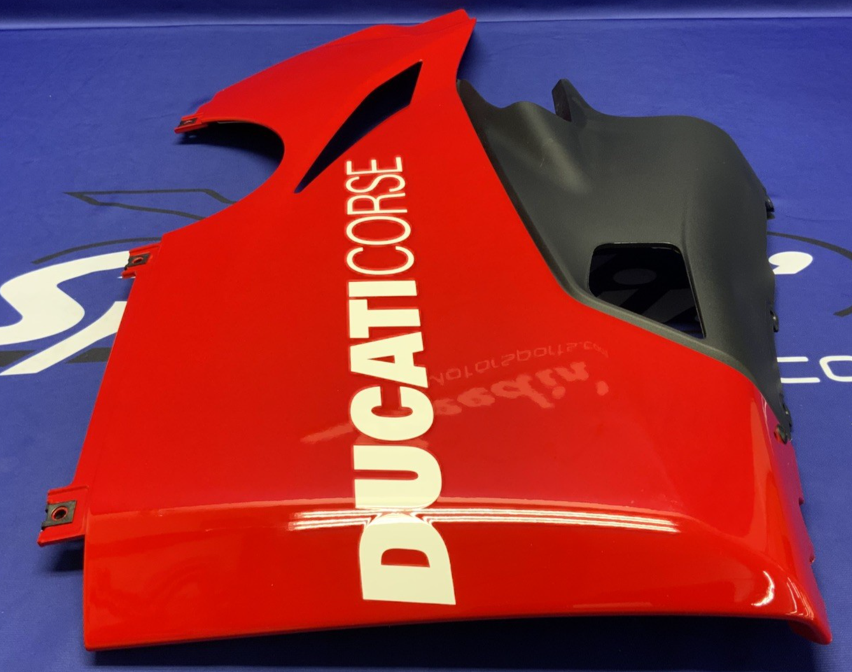 Ducati Left Lower Fairing (Red) Panigale V4 2020 OEM 48019275BT