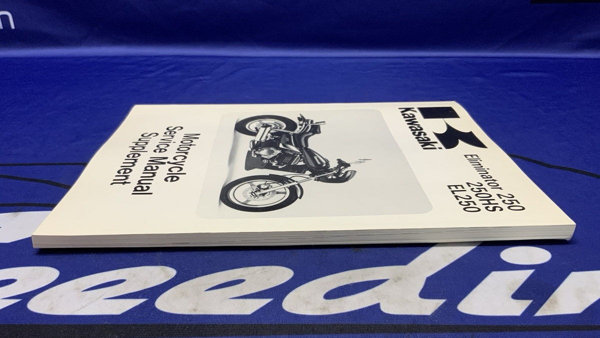 Kawasaki Eliminator Service Manual 250/HS 1988-1994 OEM 99924-1093-53