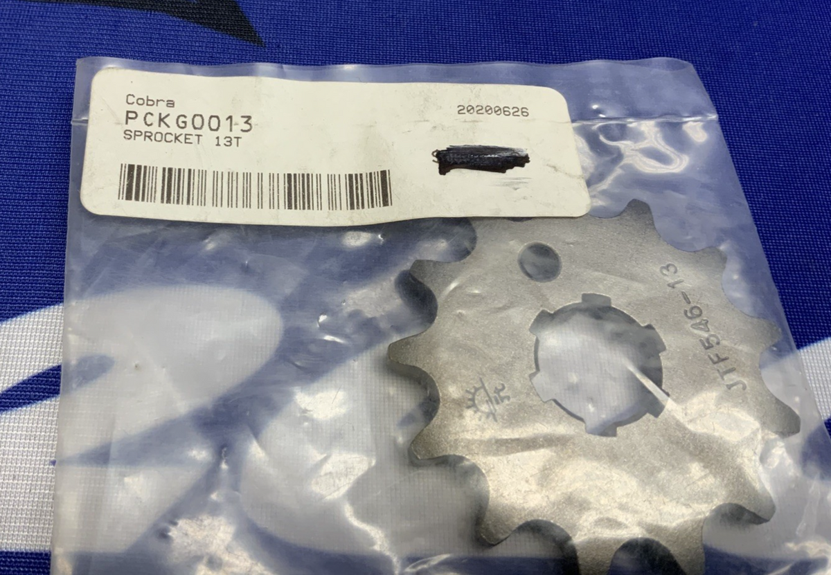 Cobra Moto Front Drive Sprocket CX50 King 03-26 PCKG0013