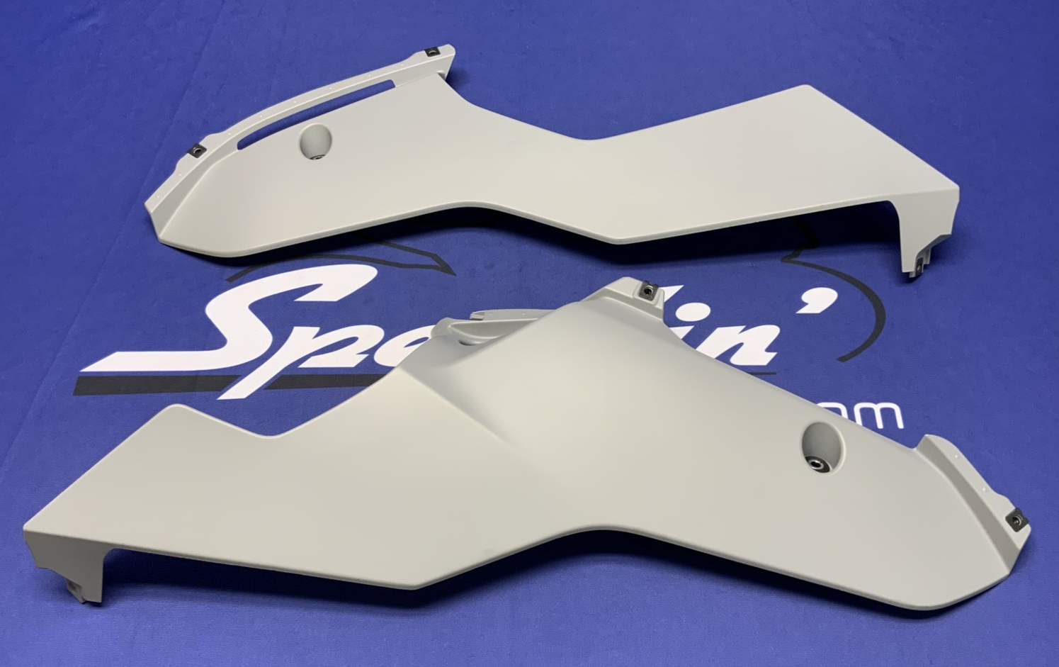 Yamaha Left & Right Lower Fairing Set (Gray) YZF-R6 2017-24 OEM BN6-28385-00-P4
