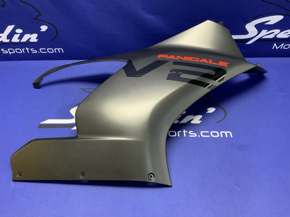 Ducati Right Upper Fairing(Thrilling Black) Panigale V2 2020-2025 OEM 4801A861AS