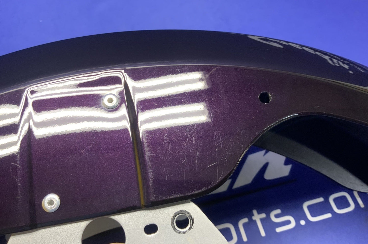 Kawasaki Front Fender Assembly Purple Vulcan 1500 2003 OEM 35040-1053-3F