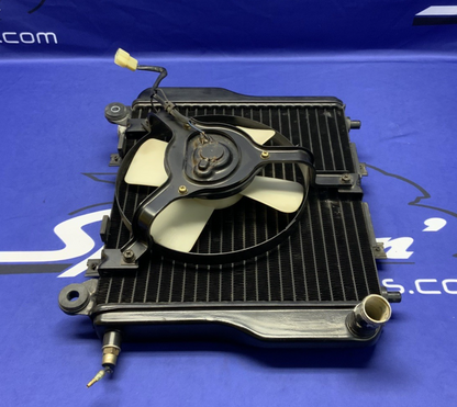 Kawasaki Radiator W/ Fan Assembly Ninja 1000R ZX1000A 1986-1987 OEM 39060-1063