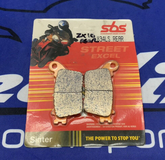 SBS Racing Rear Brake Pads ZX-10R 2011-2025 834LS