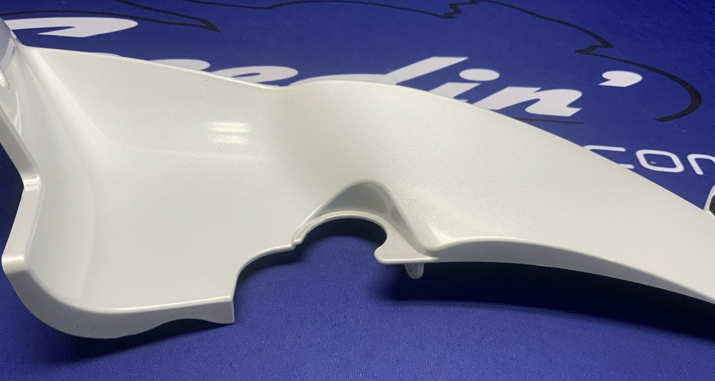 Yamaha Left Inner Panel 3 (Pearl White) R1 2012-2014 OEM 14B-2836M-10-P2