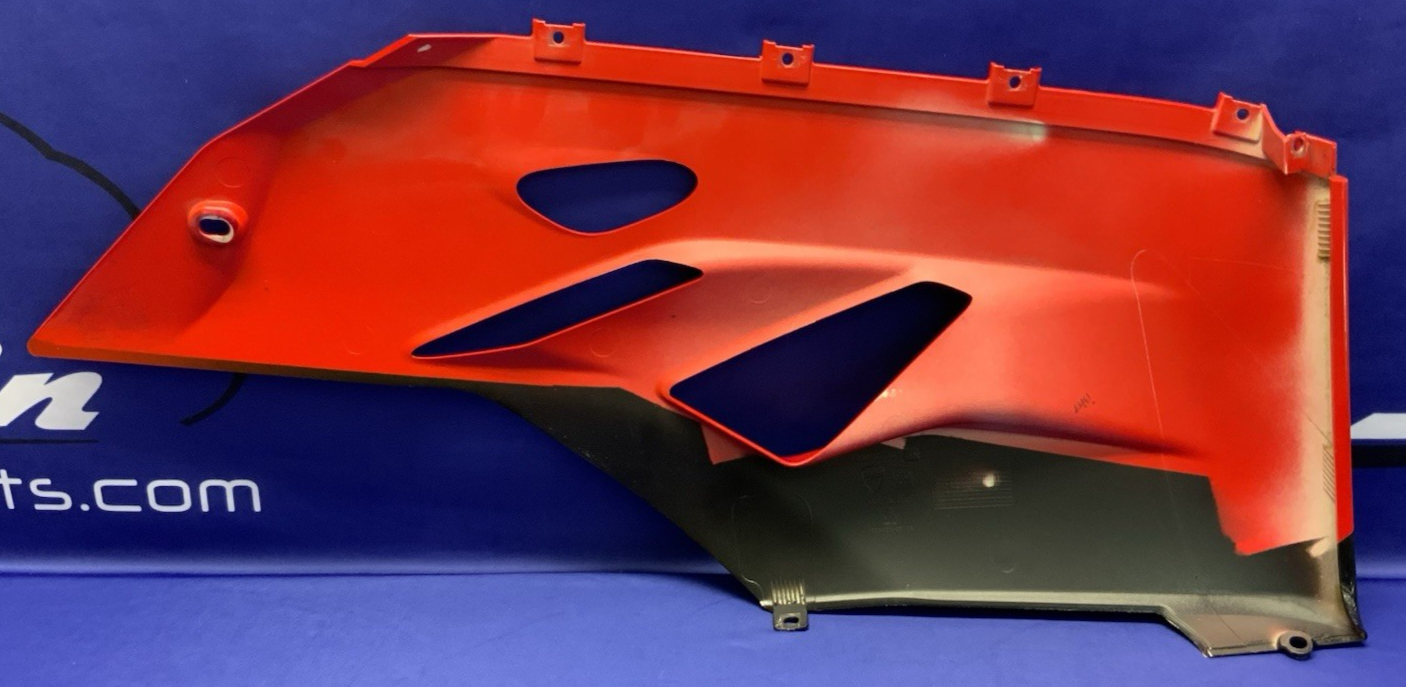 Ducati Left Lower Fairing (Anniversary Red) Panigale 1199 12-17 OEM 48013333AA