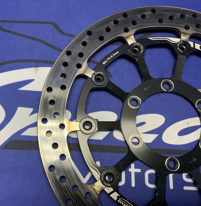 Alpha Racing 320x7mm EVO Brake Rotor Set BMW M1000RR 2021-2025 3411B303C02