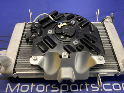 Suzuki Radiator Assembly (Gray) W/ Fan GSX-8R/S 2024-2025 OEM 17700-25L10