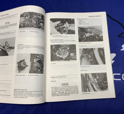 Kawasaki Ninja ZX-10 Service Manual 1988-1990 OEM 99924-1098-02
