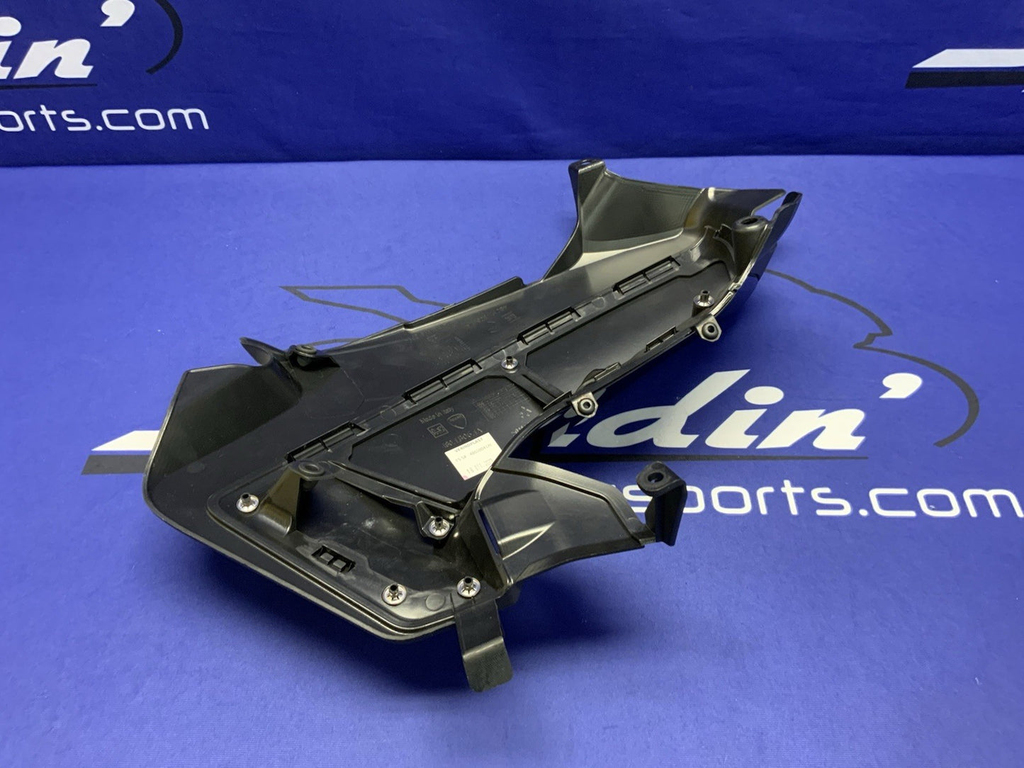 Ducati Left Tank Fairing (Thrilling Black Panigale) V2 2020-2025 OEM 4801B041AD
