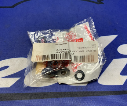 RK Takasago Chain 520 MAX-X Series Rivet Connecting Link Natural 520MAXX-RL-N