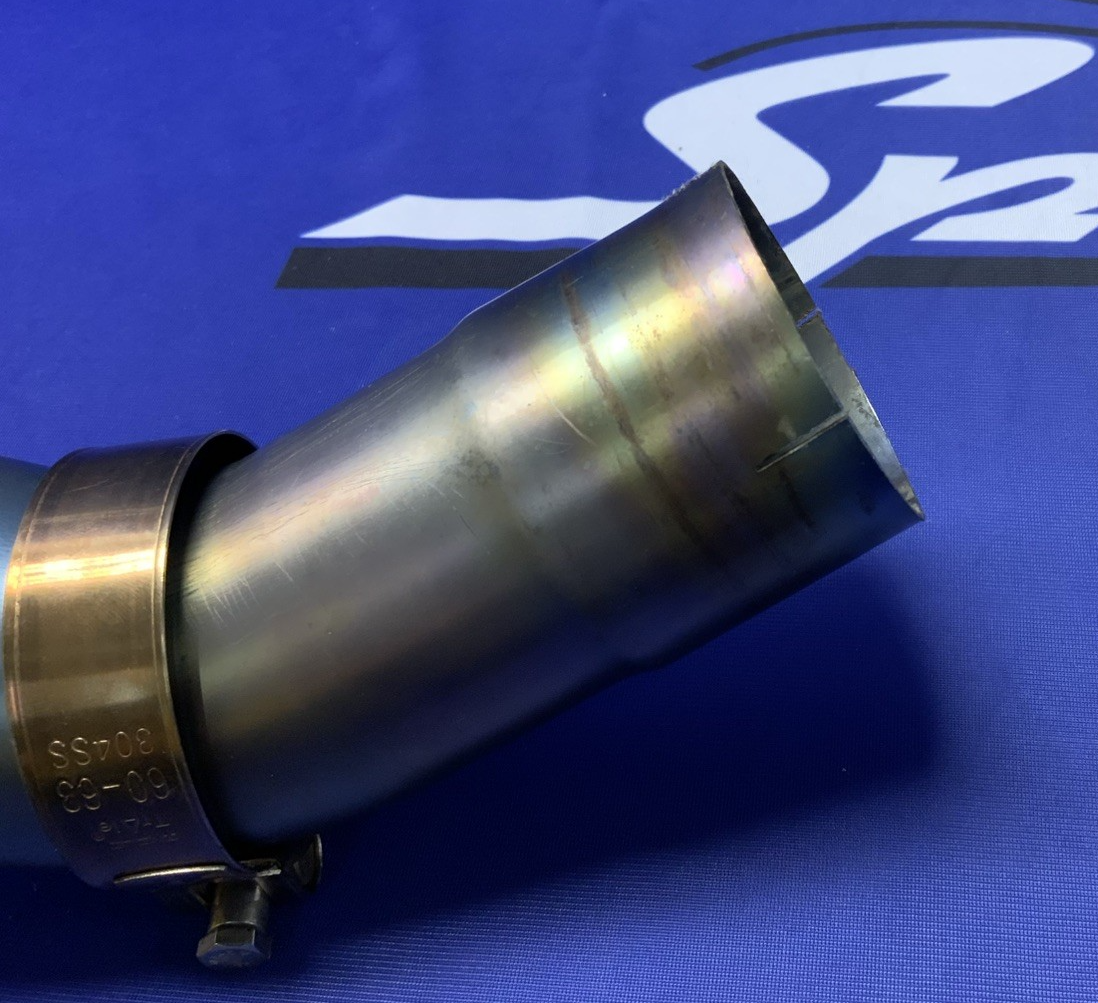 FM Projects Custom Rear Slip On Dual Exhaust System Aprilia RSV4RR 2015-2016 