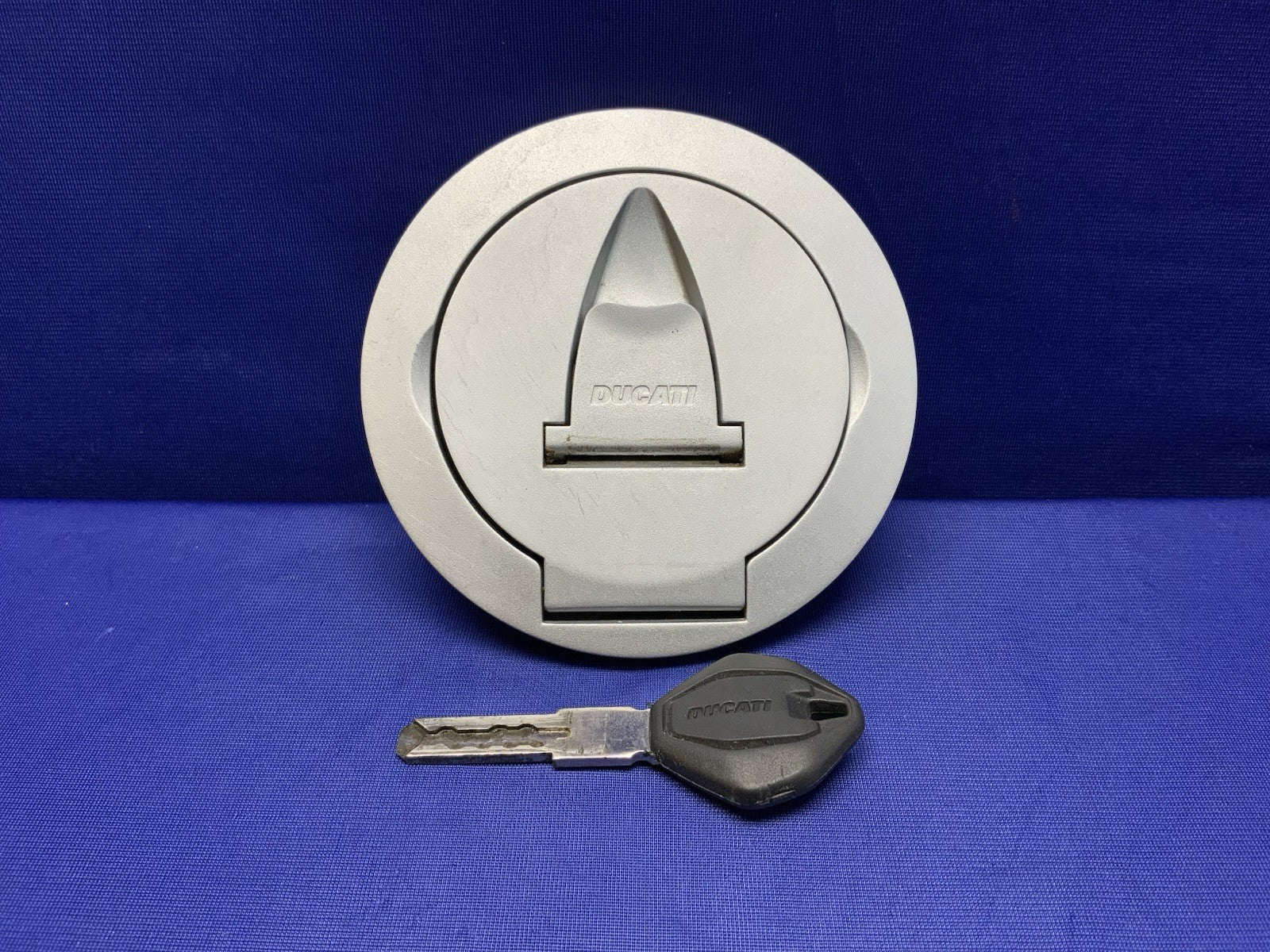 Ducati Tank Cap With Key Panigale V4 2018-2024 OEM 89520411AB