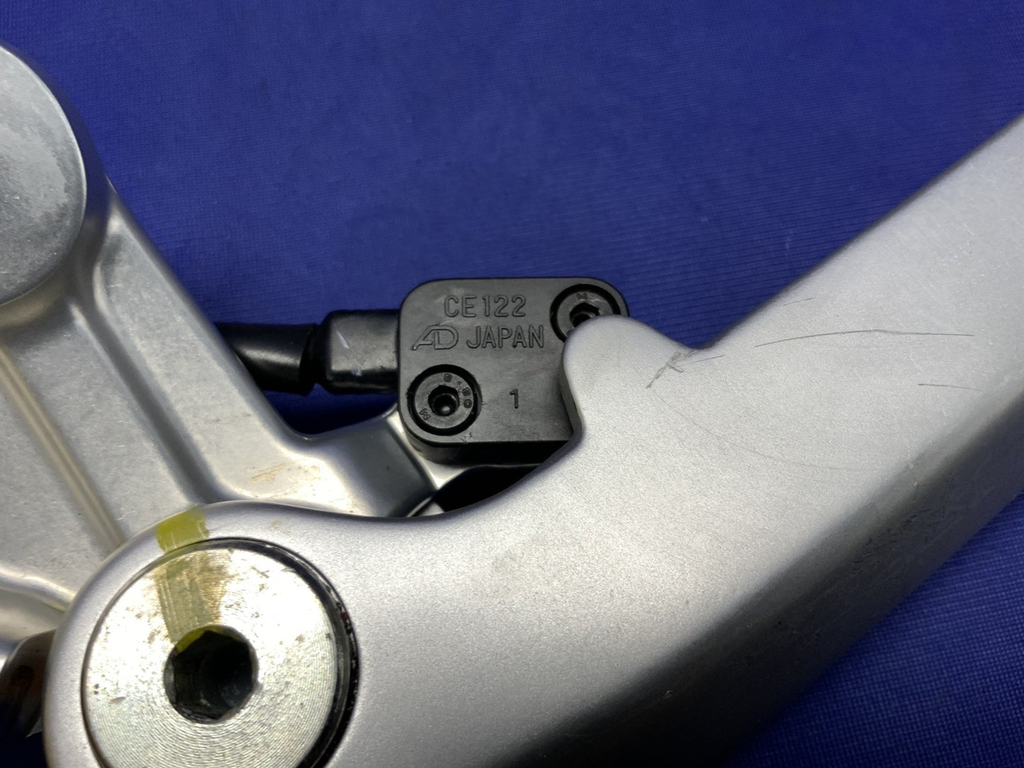 Ducati Side Stand W/ Switch (Silver) Panigale V2 2020-2025 OEM 55611132AA-1