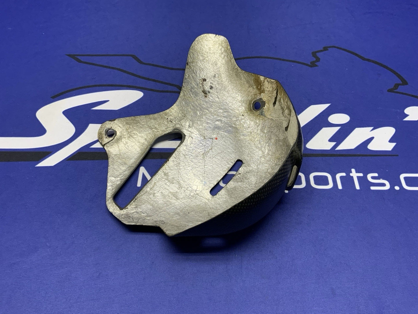 Duacti Exhaust Cover Carbon Fiber Panigale V4 2020-2024 OEM 96911851AA