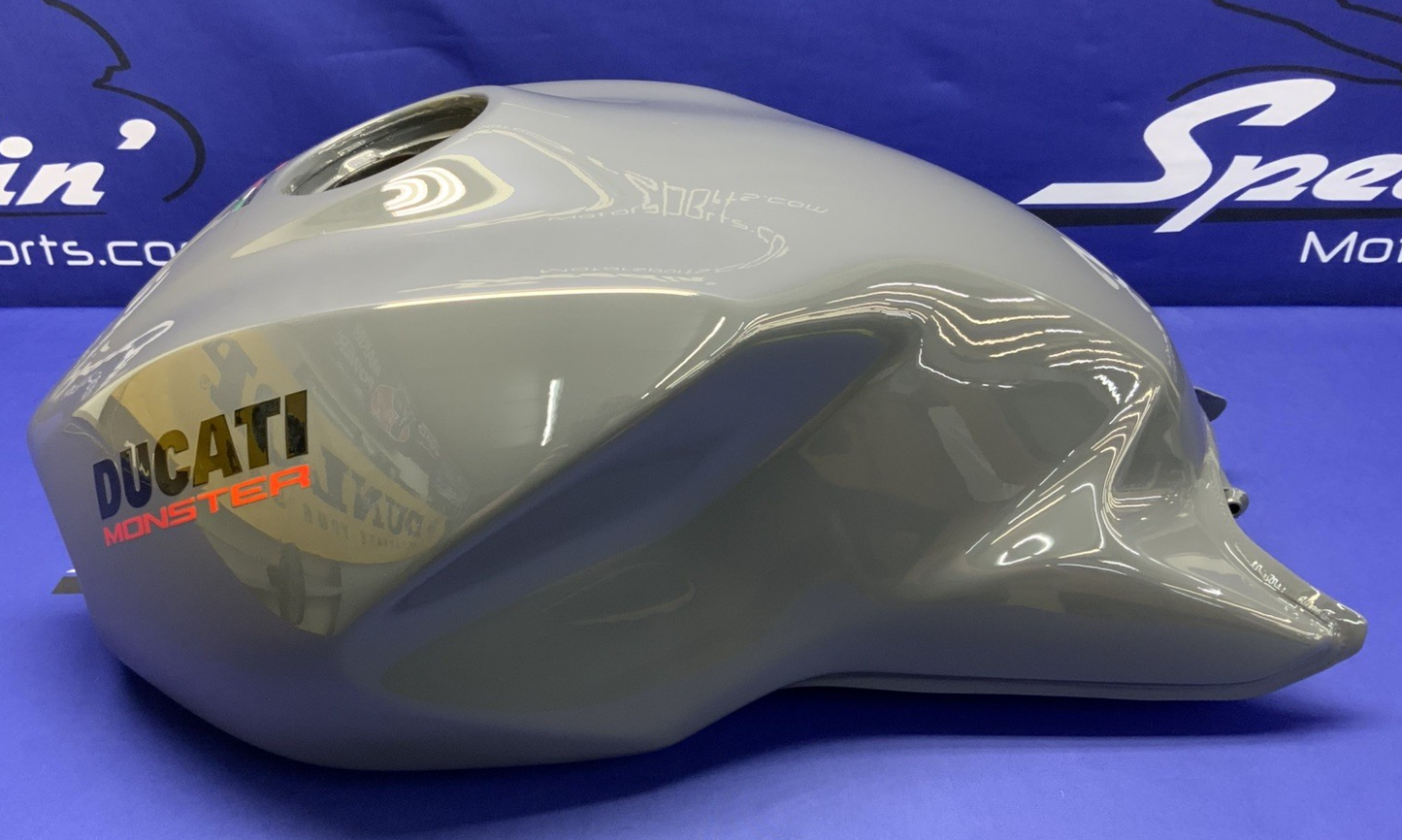 Ducati Fuel Tank (Concrete Grey) Monster 1200 S 2017-2018 OEM 58612501