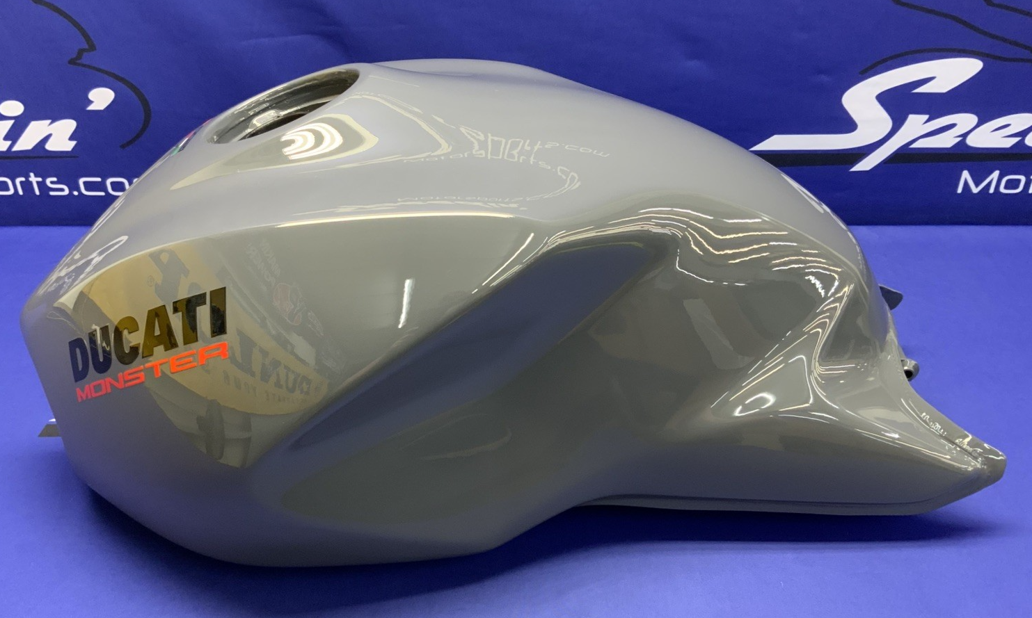Ducati Fuel Tank (Concrete Grey) Monster 1200 S 2017-2018 OEM 58612501