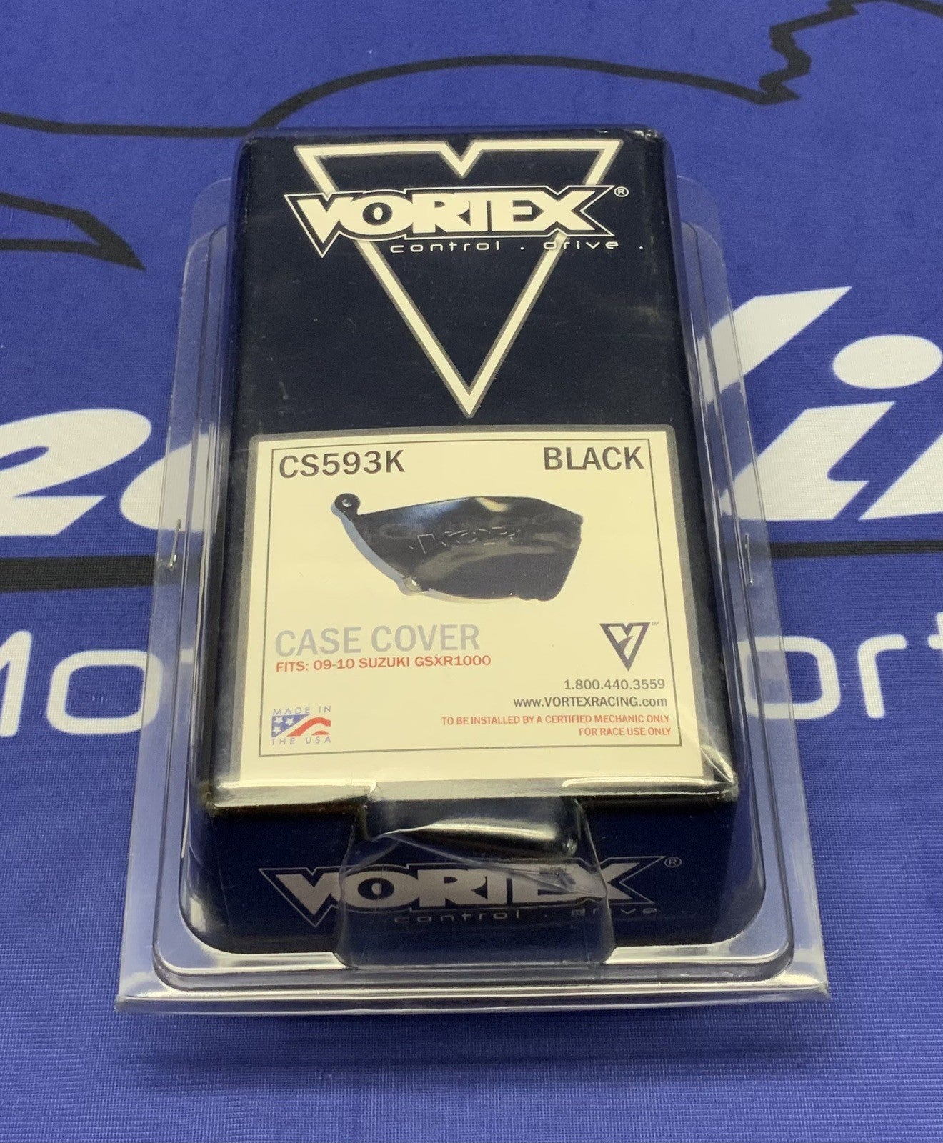 Vortex Case Cover (Black) GSX-R 1000 2009-2010 CS593K