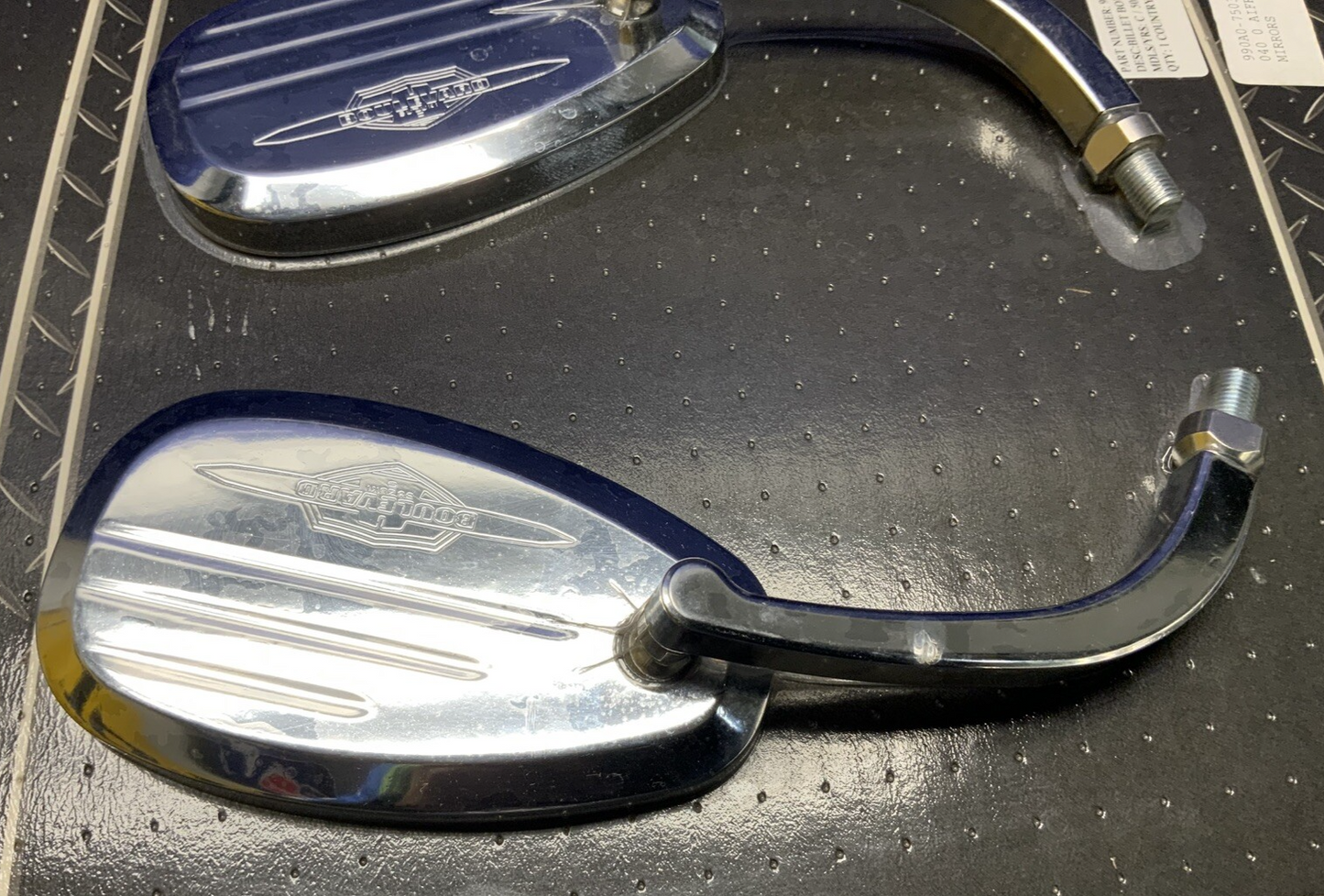 Suzuki Rear View Mirrors (Chrome) Boulevard 2005-2009 OEM 990A0-75038