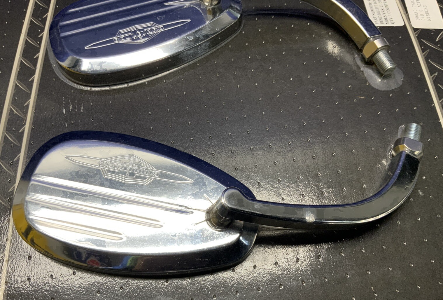 Suzuki Rear View Mirrors (Chrome) Boulevard 2005-2009 OEM 990A0-75038