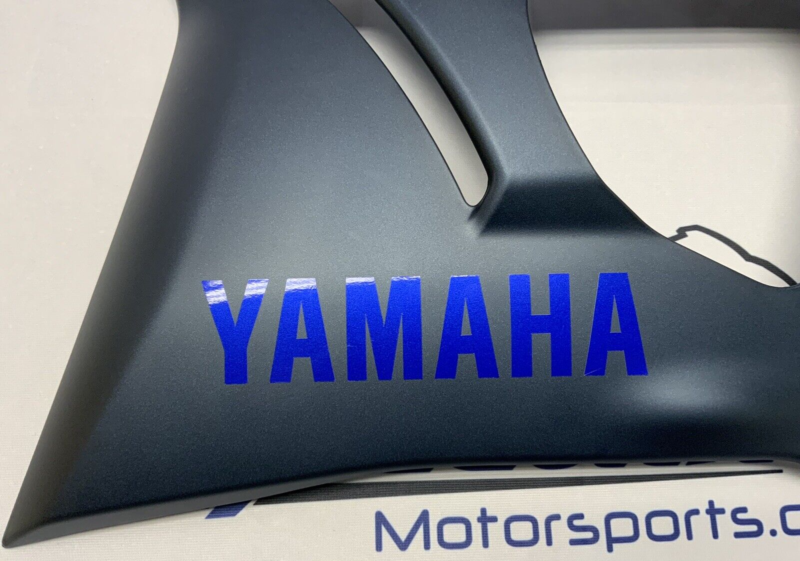 Yamaha Left Lwr Fairing W/ Cover Panel (Blue) YZF-R3 2022-24 OEM BS7-F8385-00-P9