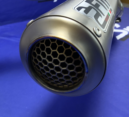 FM Projects Custom Rear Slip On Dual Exhaust System Aprilia RSV4RR 2015-2016 