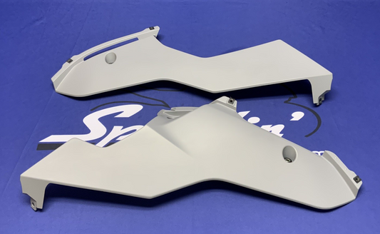 Yamaha Left & Right Lower Fairing Set (Gray) YZF-R6 2017-24 OEM BN6-28385-00-P4