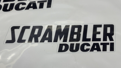 Ducati "Scrambler Logo" Sticker Set OEM 987691867