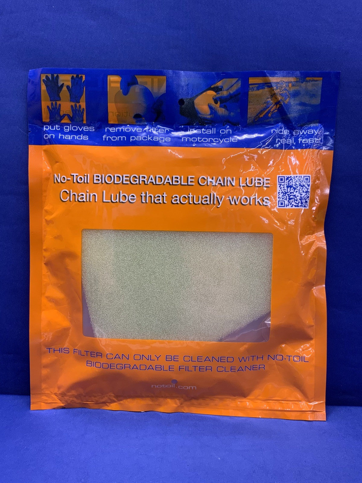 No-Toil Oiled Air Filter YZ-250F 1011-4089